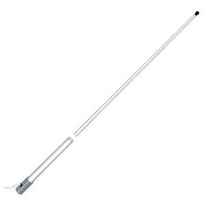 Banten Spark/CB/2,4 0418 - 29MHz - 2.4m 29MHz Fiberglass Whip Antenna, Chrome Plated Ferrule, 5m Cable & Plug