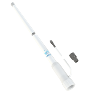 Pacific Aerials P6003 VHF 1.8M ULTRAGLASS ANTENNA 1.8m VHF 6dB Nylon Ferrule High Performance w/ 5m FastFit Connector Cable (No Mount)