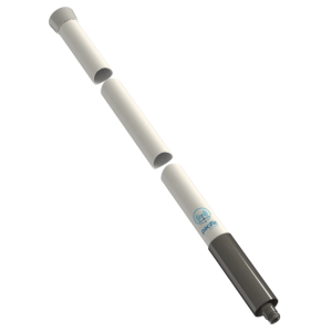 Pacific Aerials P6029 - 2.5m x 35mm Collinear Marine VHF 9dB Ultra Performance Antenna - Heavy Duty