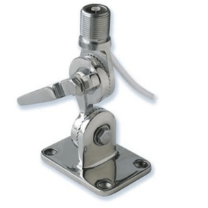 Pacific Aerials P6159 - Stainless Steel Ratchet Mount with 5m FastFit Connector Cable